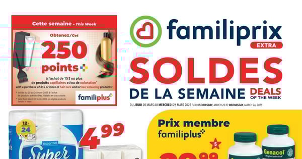 Circulaire Familiprix - Extra