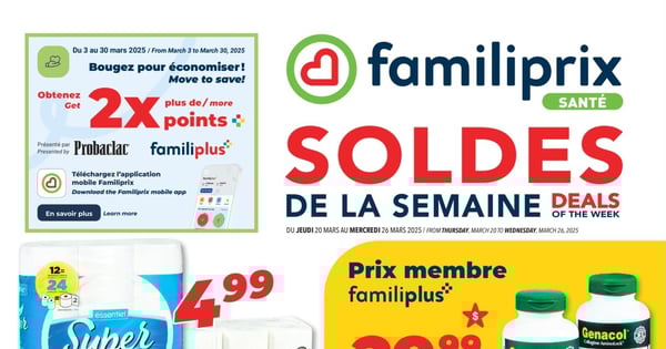Circulaire Familiprix - Santé