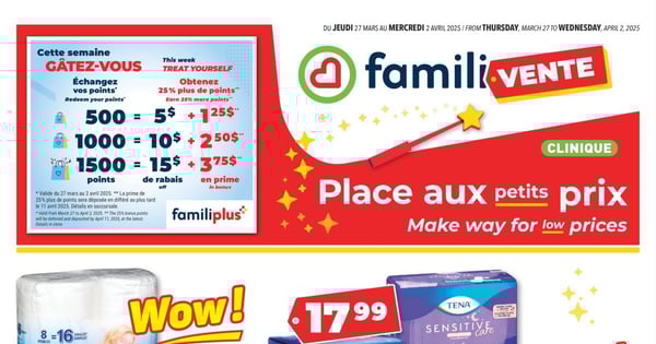 Circulaire Familiprix - Clinique