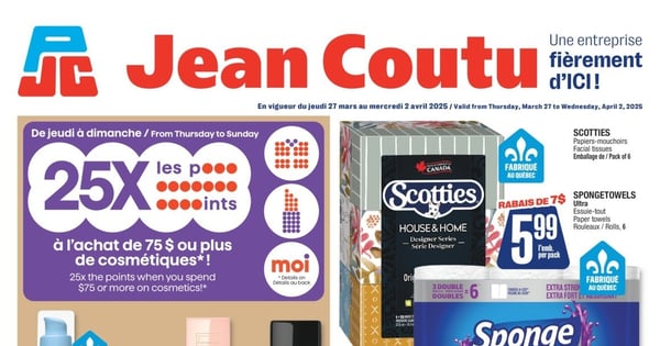 Circulaire Jean Coutu