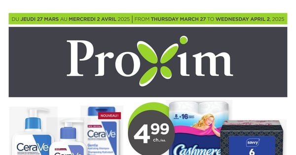Circulaire Proxim