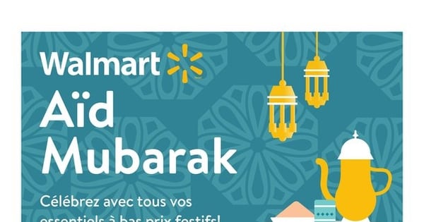 Circulaire Walmart - Aïd Mubarak