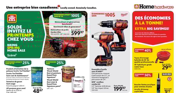 Circulaire Home Hardware
