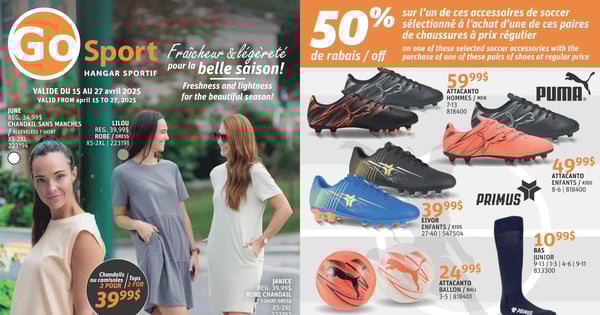 Circulaire Go Sport