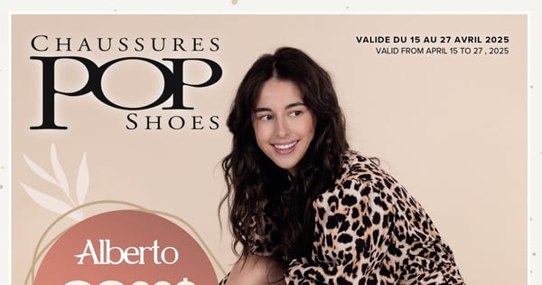 Circulaire Chaussures Pop