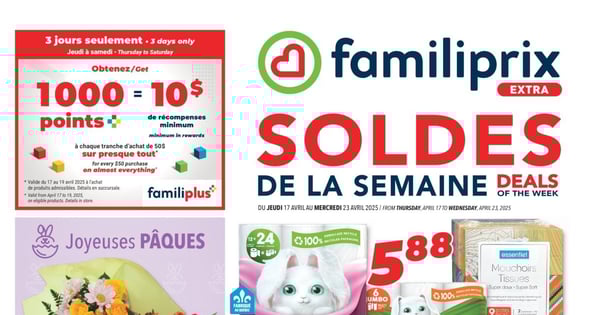 Circulaire Familiprix - Extra