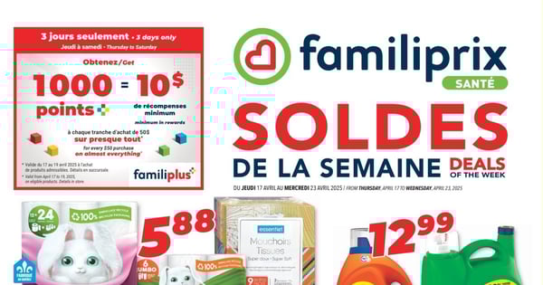 Circulaire Familiprix - Santé