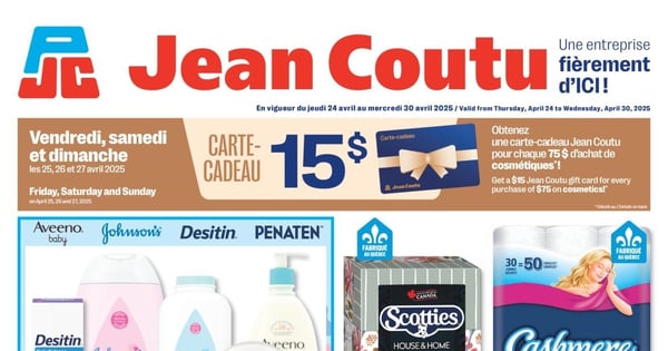 Circulaire Jean Coutu