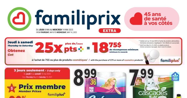 Circulaire Familiprix - Extra