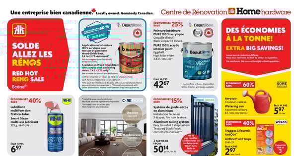 Circulaire Home Hardware - Centre de Rénovation