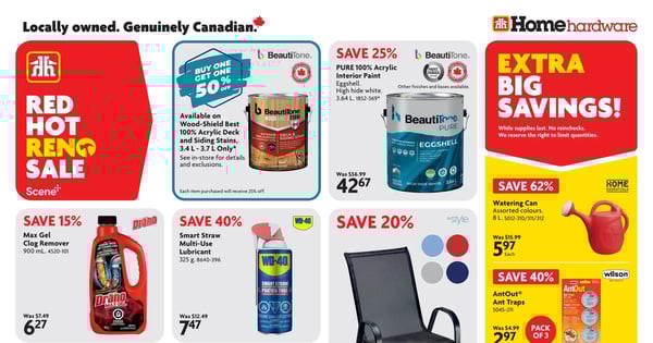 Circulaire Home Hardware