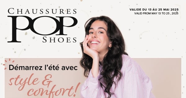 Circulaire Chaussures Pop