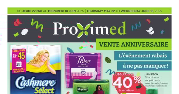 Circulaire Proxim - Proximed