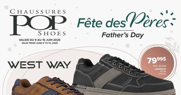 Circulaire Chaussures Pop