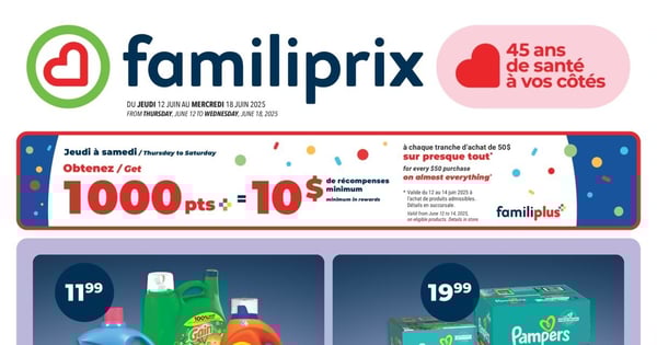 Circulaire Familiprix