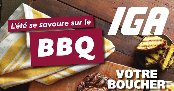 Circulaire IGA - Cahier BBQ