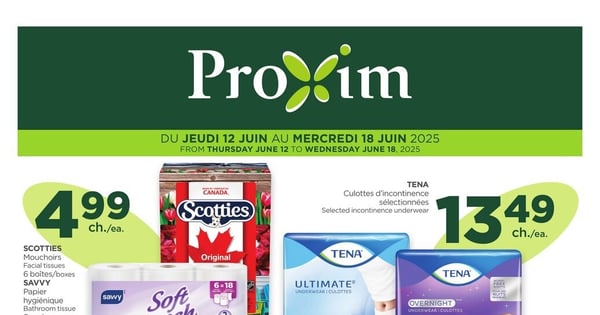 Circulaire Proxim