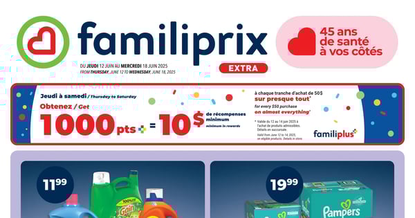 Circulaire Familiprix - Extra