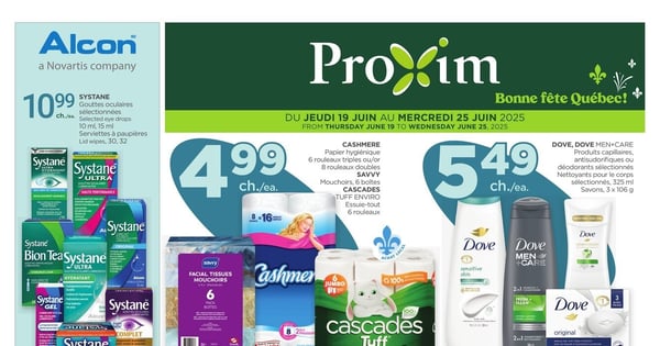 Circulaire Proxim