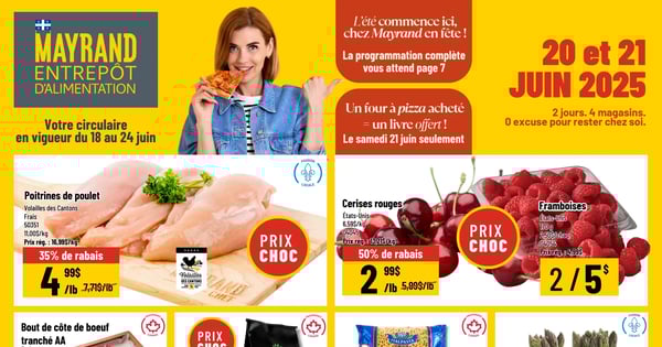 Circulaire Mayrand Entrepôt D'alimentation