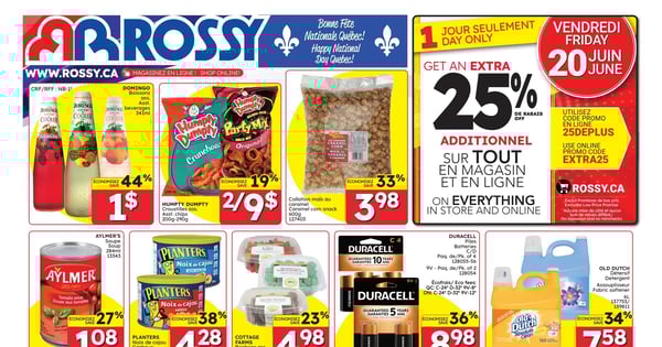 Circulaire Rossy