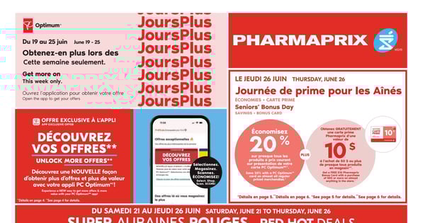 Circulaire Pharmaprix