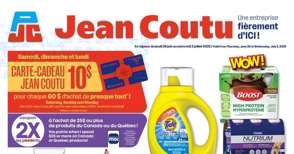 Circulaire Jean Coutu