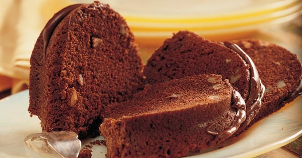 Gâteau au Chocolat aux Pacanes et au Bourbon