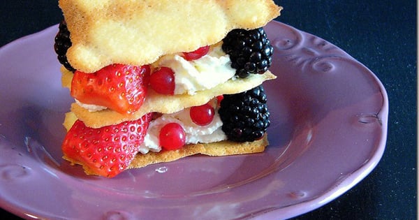 MILLE-FEUILLES DE FRUITS ROUGES