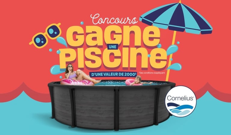 Concours Gagnez une piscine!
