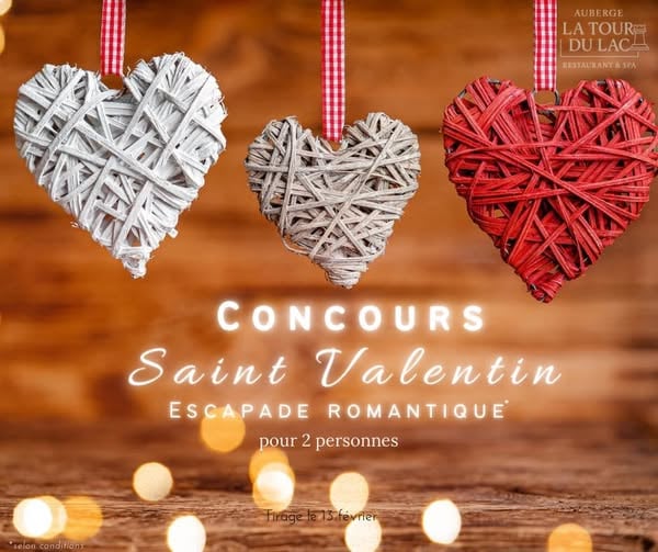 Concours Gagnez une escapade romantique pour deux!