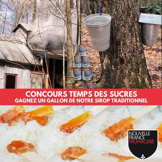 Concours Gagnez un gallon de sirop d'érable pur!