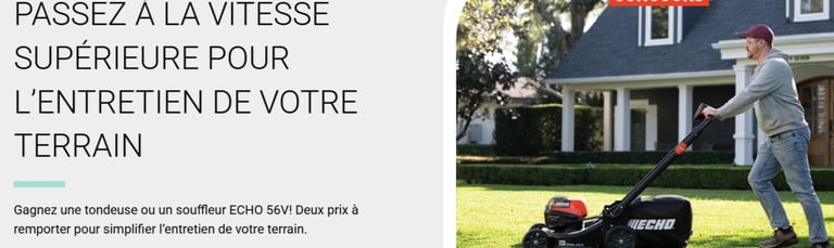 Concours Gagnez un souffleur!