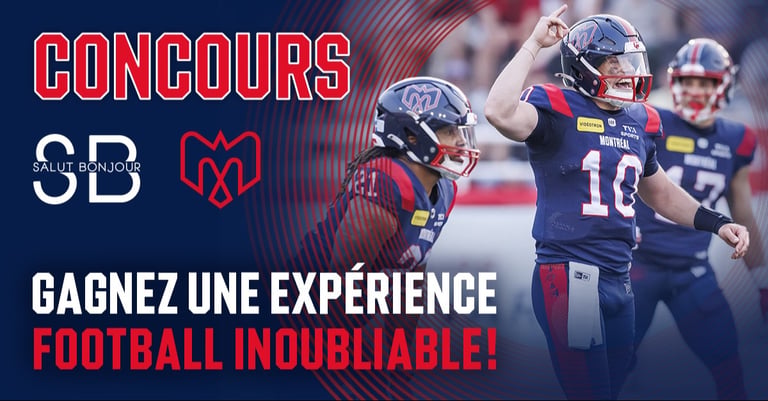 Concours Gagnez une expérience Football inoubliable!