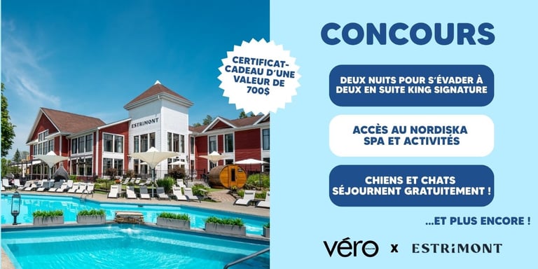 Concours Gagnez une escapade festive à l'Estrimont!