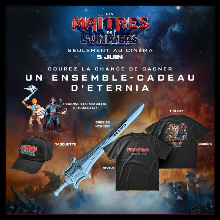 Concours Gagnez l'un des 2 ensembles-cadeaux d'Eternia!