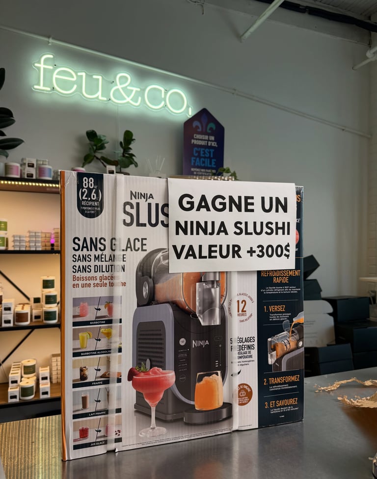 Concours Gagnez un Ninja Slushi!
