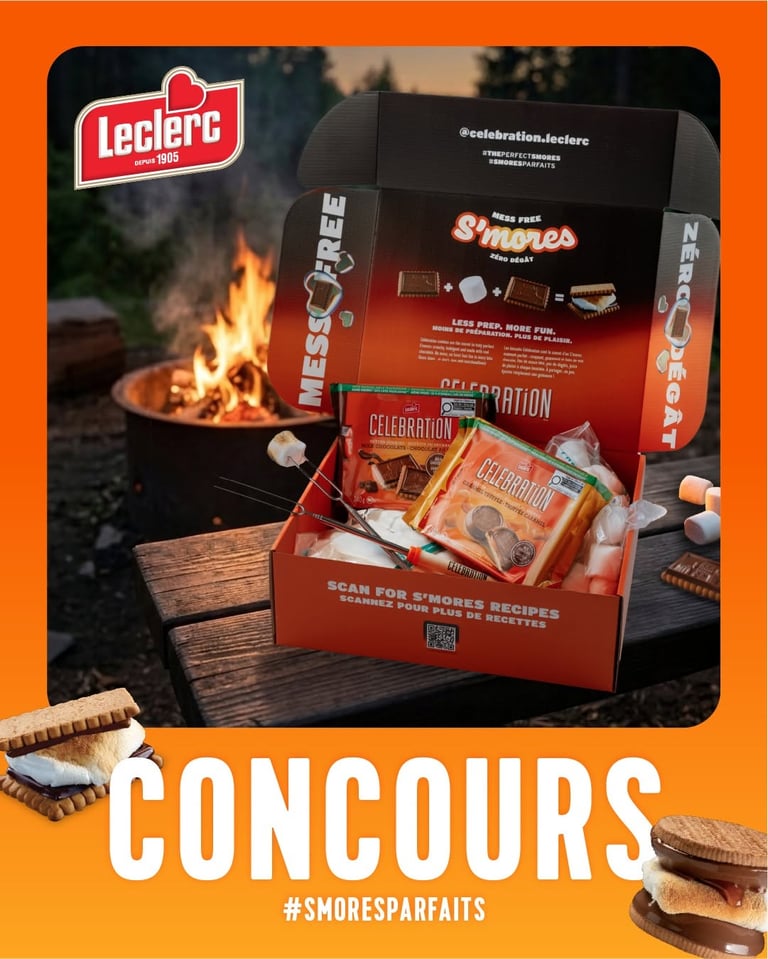 Concours Gagnez l'une des 10 boîtes S'mores Célébration!