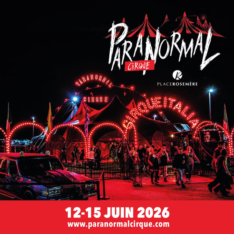 Concours Gagnez l'une des deux paires de billets pour le Cirque Paranormal!