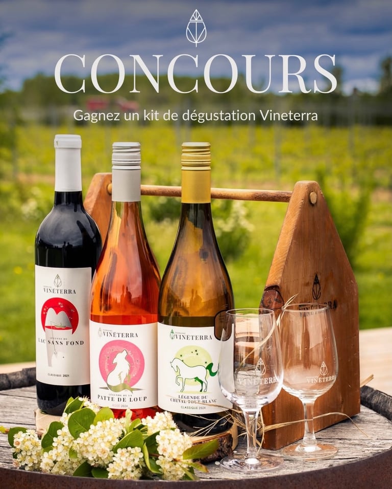 Concours Gagnez un kit de dégustation à la maison!