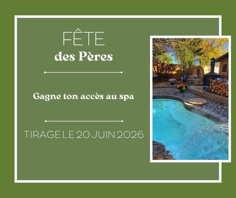 Concours Gagnez un accès au spa!