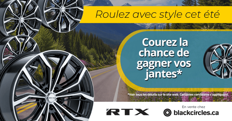 Concours Gagnez vos jantes RTX!