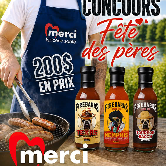Concours Gagnez un coffret Firebarns et kit du roi du BBQ!