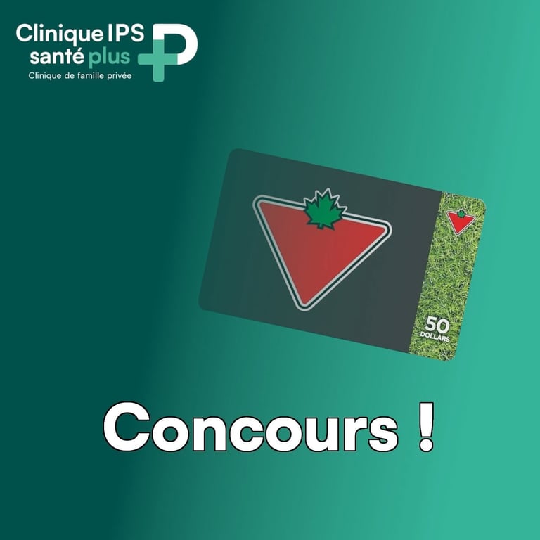 Concours Gagnez une carte-cadeau Canadian Tire de 50$!