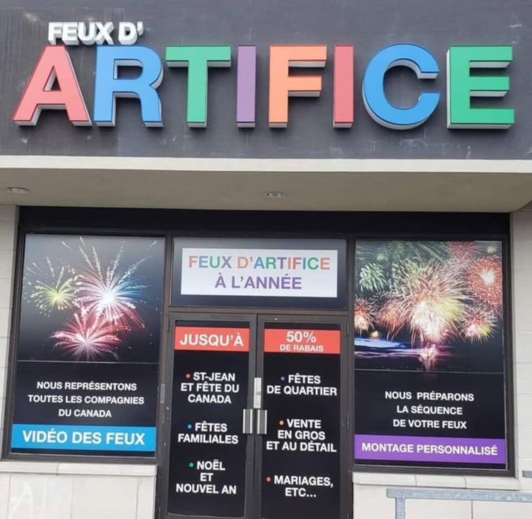 Concours Gagnez un ensemble de feux d'artifice!