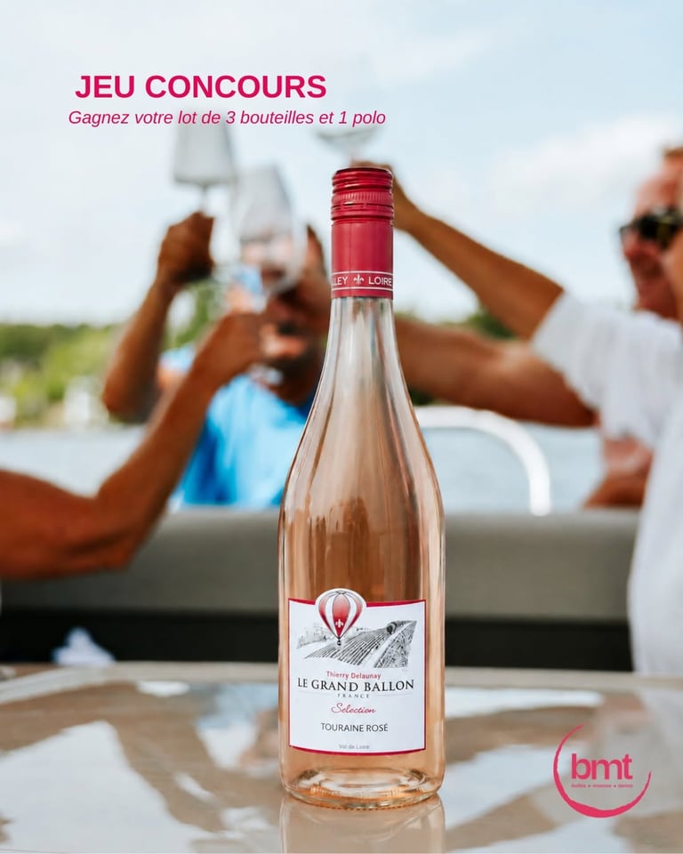 Concours Gagnez 3 bouteilles du Domaine Joël Delaunay et un polo!