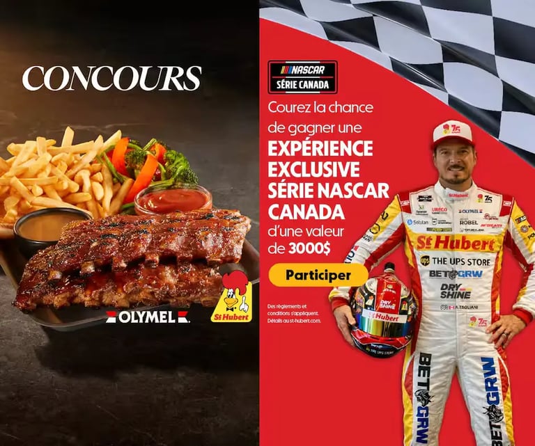 Concours Gagnez une expérience unique sur piste à bord d’une voiture de course aux côtés d’Alexandre Tagliani au circuit ICAR de Mirabel!