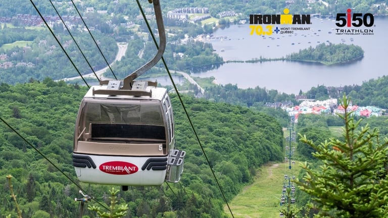 Concours Rythme Fm 105,7 Gagnez un weekend au Mont-Tremblant et des passes VIP pour l'IRONMAN 70.3 Mont-Tremblant!
