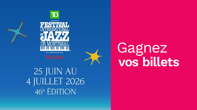 Concours Rythme Fm 105,7 Gagnez vos billets pour le Festival International de Jazz de Montréal!