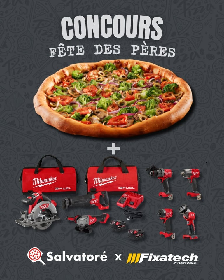 Concours Gagnez une carte-cadeau de 50$ et un ensemble complet Milwaukee M18 FUEL 7 outils!